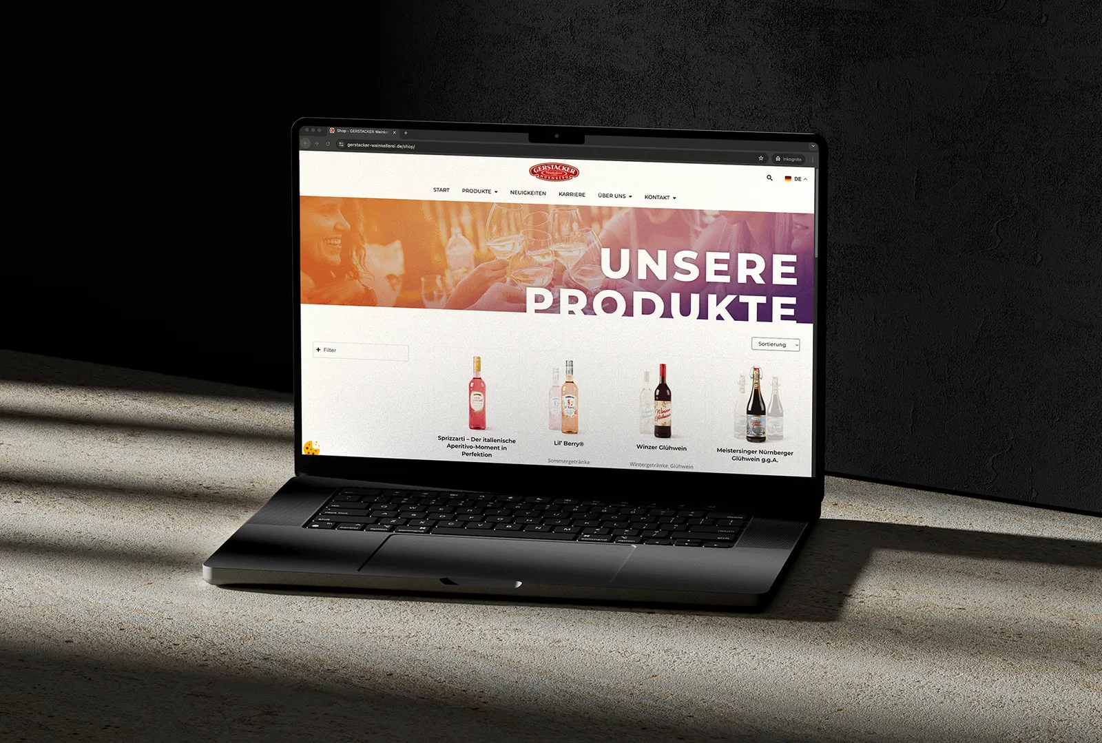 Gerstacker Weinkellerei: Ansicht des Projekts