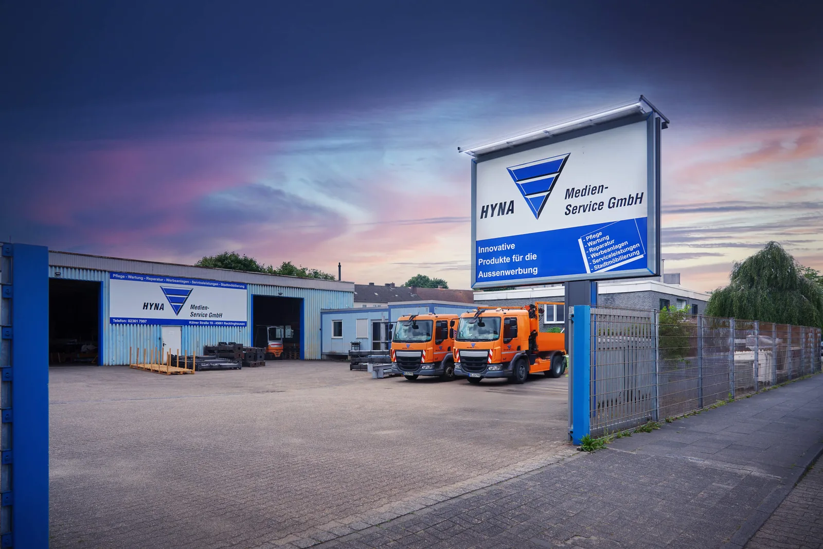 HYNA Medien-Service GmbH: Ansicht des Projekts