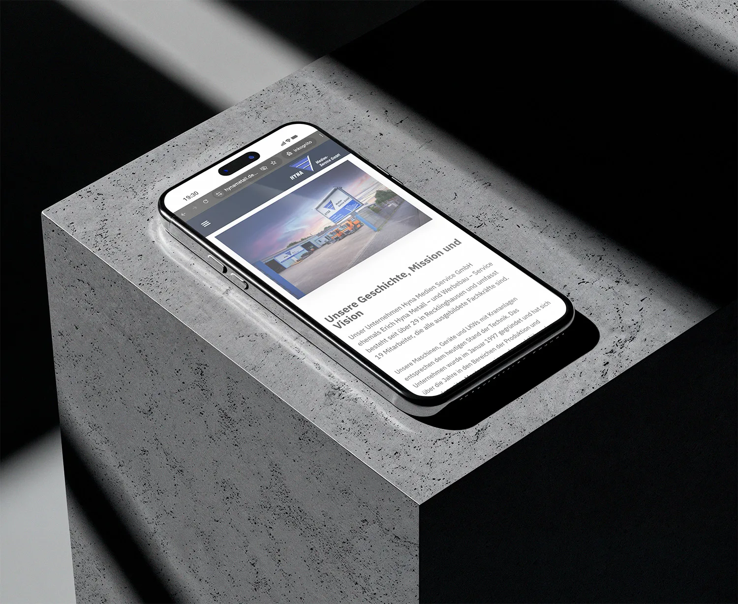 HYNA Medien-Service GmbH: Ansicht des Projekts